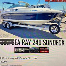 Sea Ray 240 Sundeck