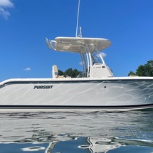 Pursuit 2870 center console