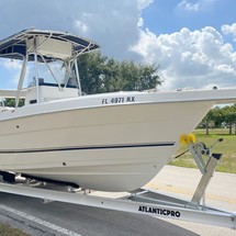 Cobia 217 center console