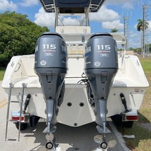 Cobia 217 center console