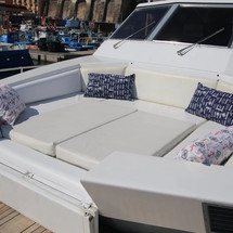 60 x 16 tri-toon passenger vessel