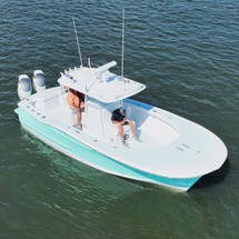 Custom carolina 28 center console