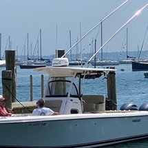 Pursuit 2870 center console