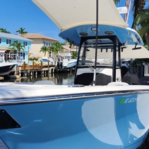 Cobia 217 center console