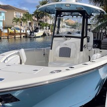 Cobia 217 center console