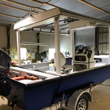 Great white 10m open bow