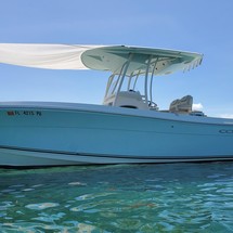 Cobia 217 center console