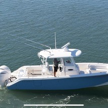 Cobia 217 center console