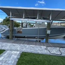 Cobia 217 center console