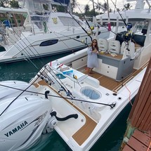 Cobia 217 center console