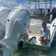 Cobia 217 center console