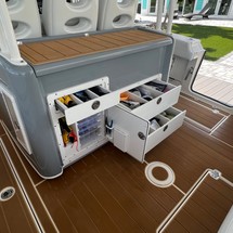 Cobia 217 center console