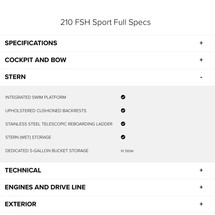 Yamaha 210 FSH Sport