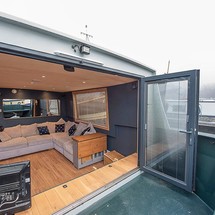 Wide beam narrowboat 65 x 12 hanbury monarch