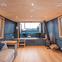 Wide beam narrowboat 65 x 12 hanbury monarch