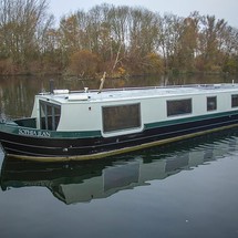 Wide beam narrowboat 65 x 12 hanbury monarch