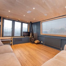 Wide beam narrowboat 65 x 12 hanbury monarch