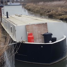 Amber boats amsterdam cruiser style wide beam barge