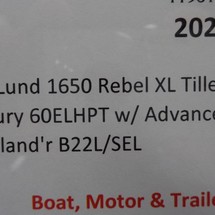 Lund Boats 1650 Rebel XS SS