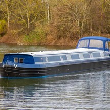 Wide beam narrowboat 65 x 12 hanbury monarch