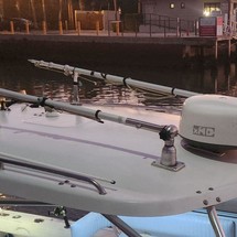 Glacier bay isle runner blue hull 2670