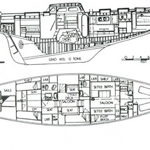 Laurent giles ketch 112ft.