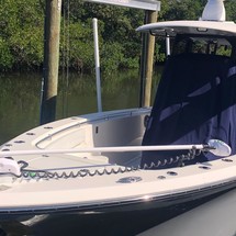 Cobia 217 center console