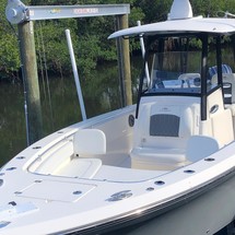 Cobia 217 center console