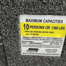 Crestliner 2250 Authority