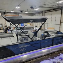60 x 16 tri-toon passenger vessel