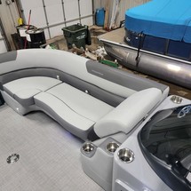 60 x 16 tri-toon passenger vessel
