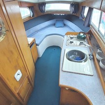 Amber boats amsterdam cruiser style wide beam barge