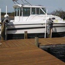 Glacier bay isle runner blue hull 2670