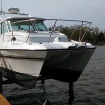 Glacier bay isle runner blue hull 2670