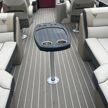 60 x 16 tri-toon passenger vessel