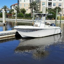 Cobia 217 center console