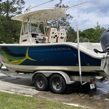 Cobia 217 center console