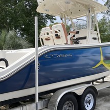 Cobia 217 center console