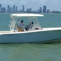 Cobia 217 center console