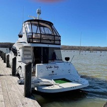 Sea ray 420 sedan bridge